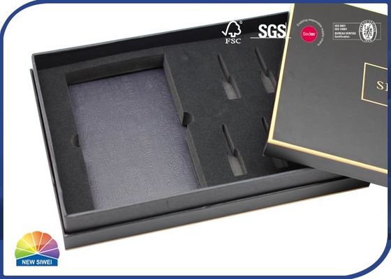Skincare Rigid Setup Foam Inserts Shoulder Cardboard Box