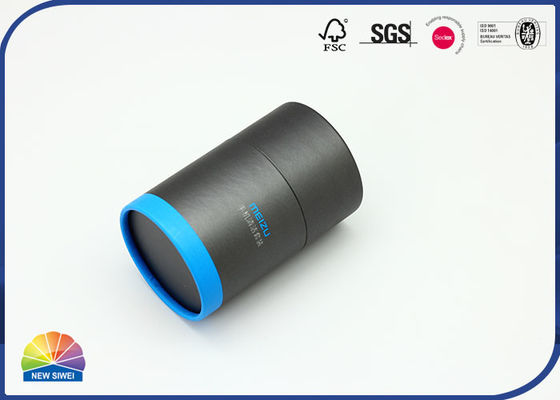 157gsm Chrome Paper Food Grade Cylindric Paper Hard Box Tube Can