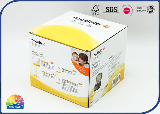 Thermal Lunch Packaging E Flute Corrugated Cardboard Box