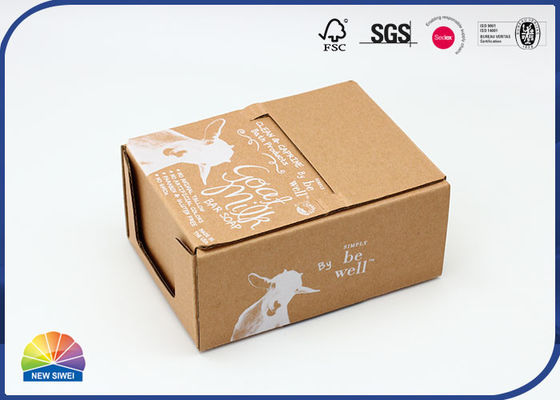 Custom Printing Kraft Paper Display Box E Flute Corrugated Cardboard