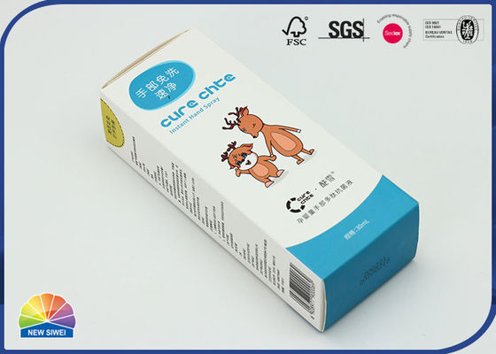 Cartoon Printing C1S Folding Carton Box For Children Care Products