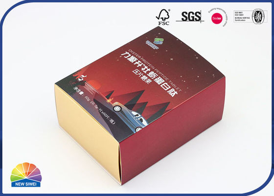 Gold Inner Tray Drawer Packaging For Health Care Products