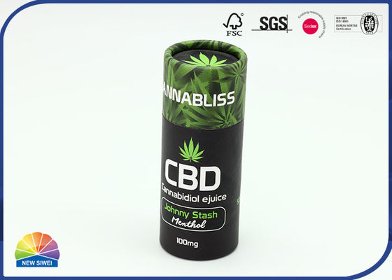 CBD Ejuice Cannabidiol Packaging Matte Round Packaging Tubes