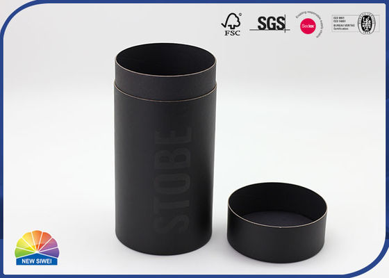 Logo Print Personalized Size Design Kraft Paper Round Tube Box