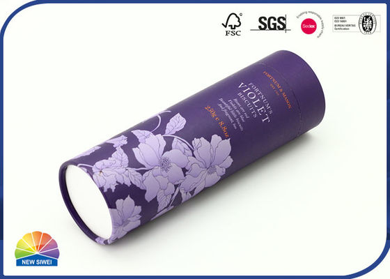 World Shipping CMYK Printing Paper Packaging Tube Cosmetics Box