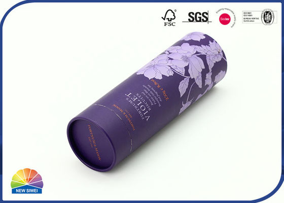 Bespoke Cylinder 157gsm Paper Packaging Tube For Biscuits