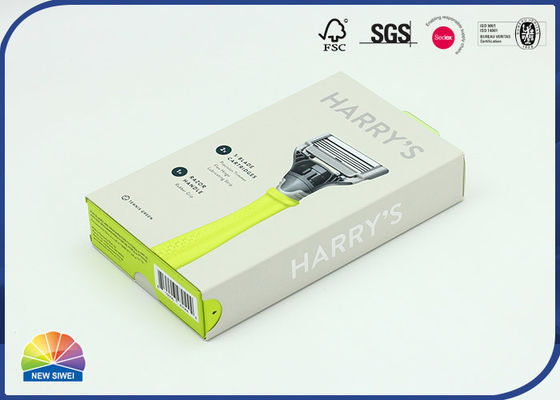 4c Print Cuboid Coated Drawer Style Gift Box For Shaver Package