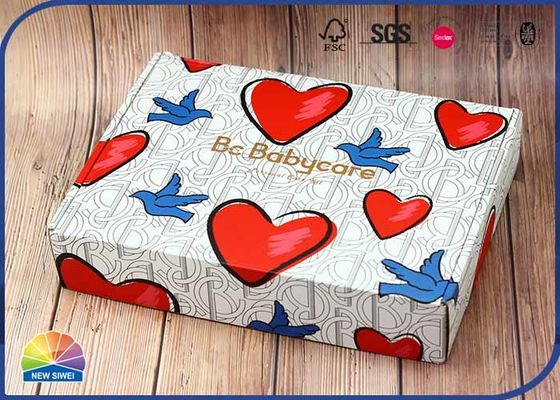 F Flute Corrugated Paper Printed Mailer Boxes Knapsack Packaging