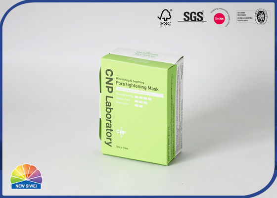 Skincare Set Conjoined Paper Folding Box Matte Lamination