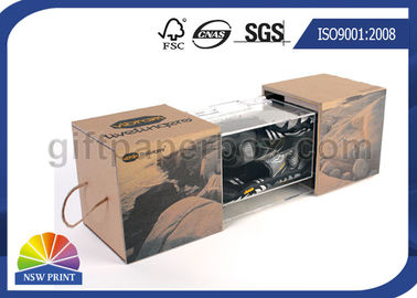 Kraft Paper Corrugated Mailer Box For Toys Packing ,  Retail Packaging Boxes